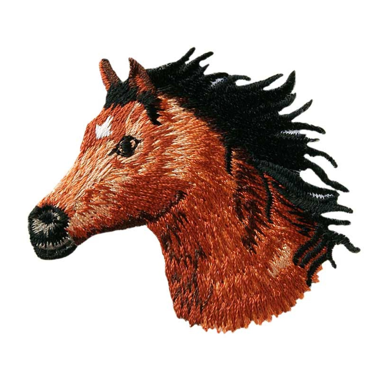 Mono-Quick аппликации - Tiermotive - термоклеевой цвет Pferdekopf