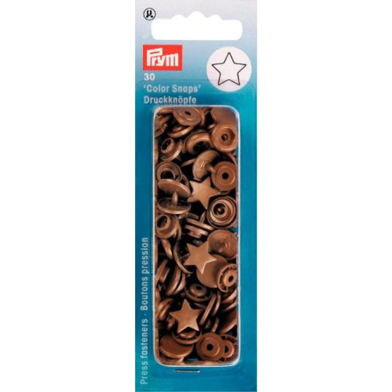 Prym sew-free snap fasteners Color Snaps gold