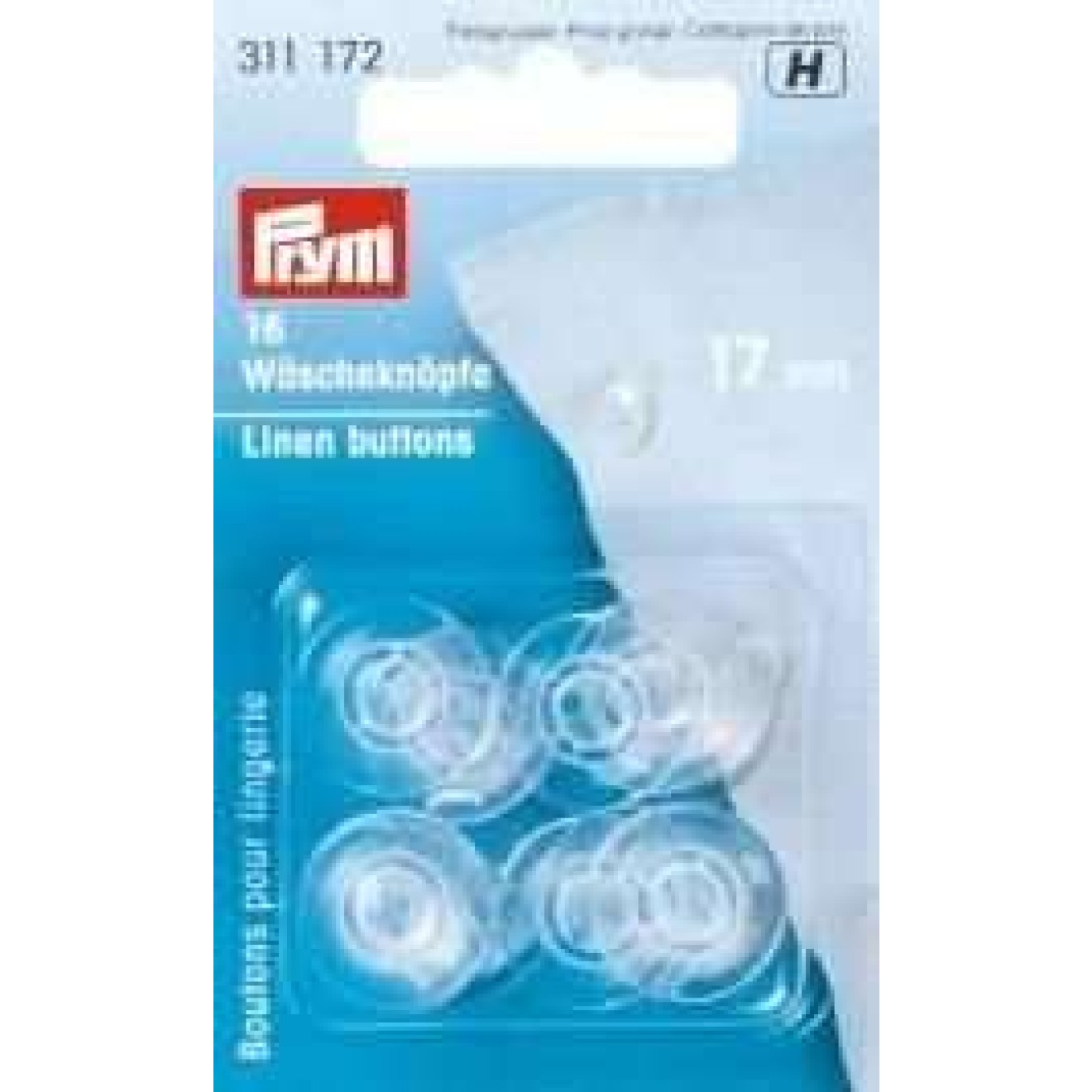 17 mm / transparent