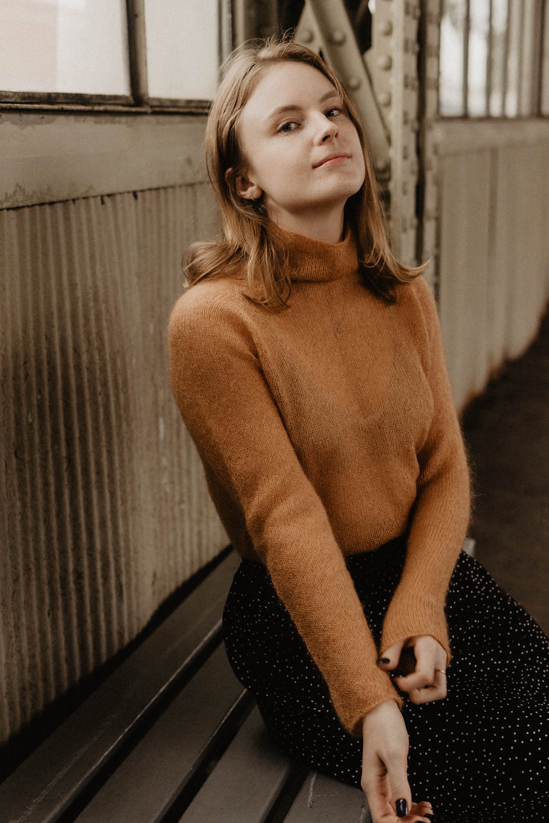 Pull col roulé Cloudy – modèle de tricot, photo 6