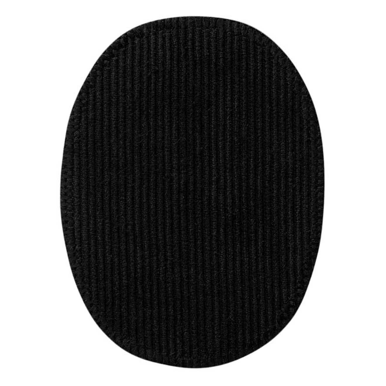 Mono-Quick Kordflicken colour ca. 8,0x10,5 cm black 2 piece