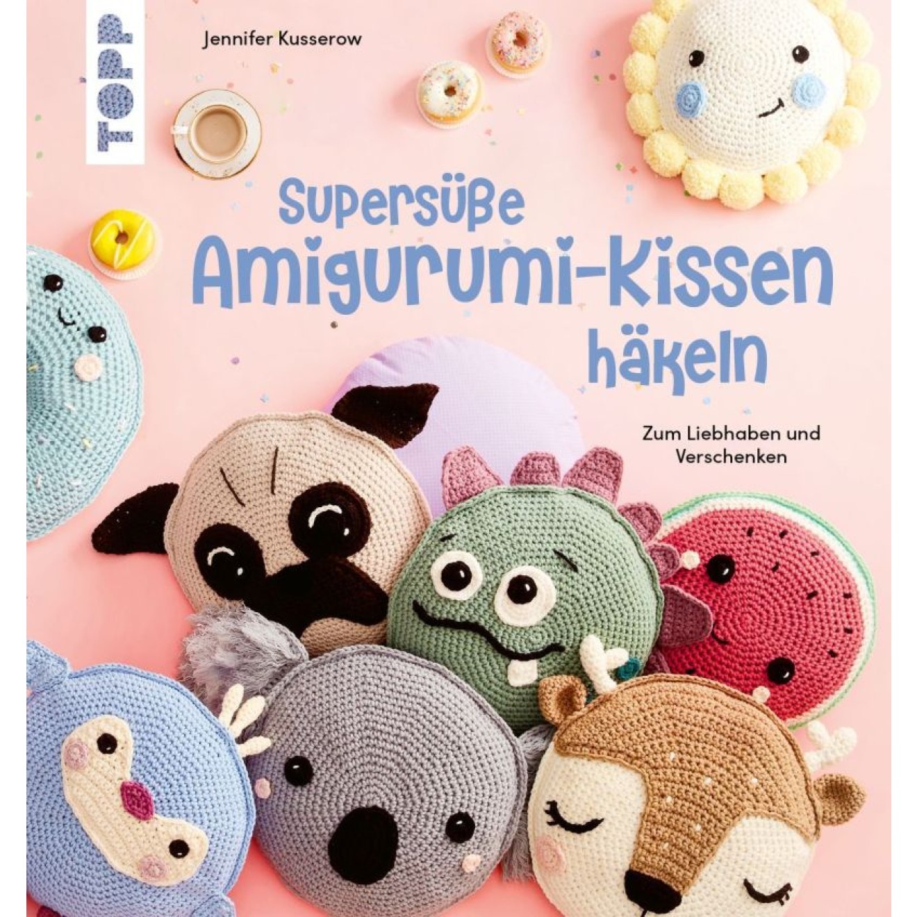 frechverlag Supersüße Amigurumi-Kissen häkeln