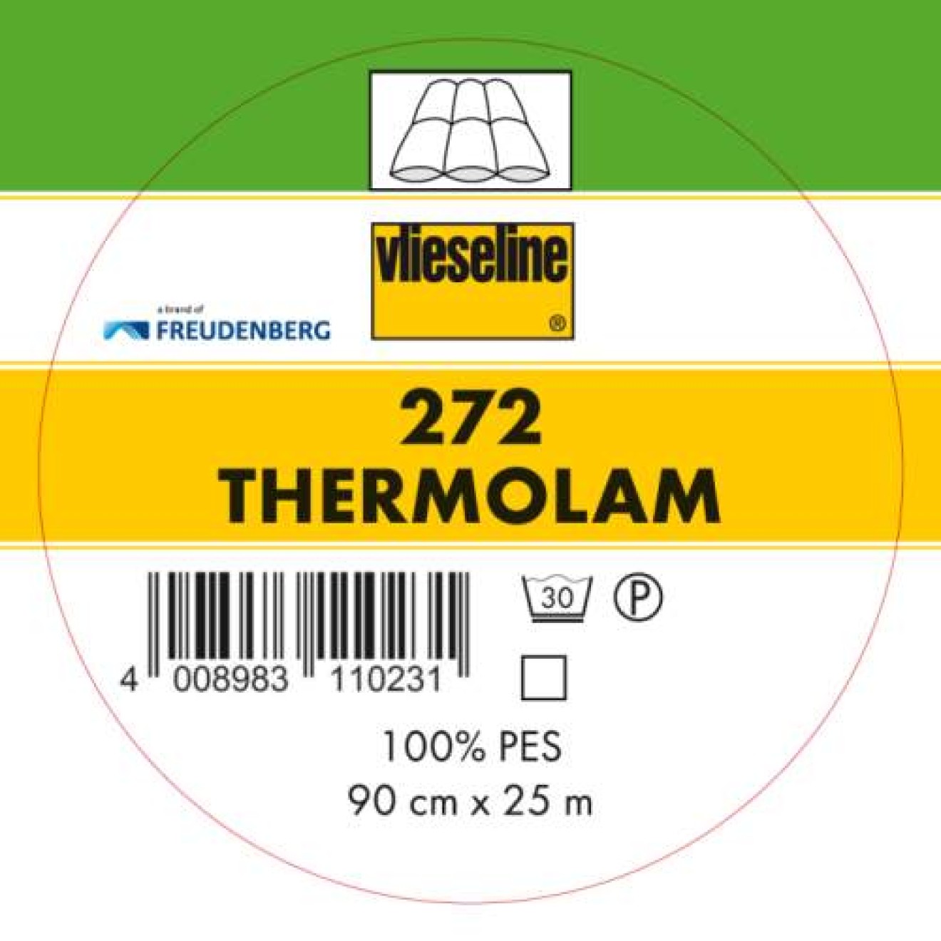Vlieseline Volumenvlies 272 Thermolam colour natural