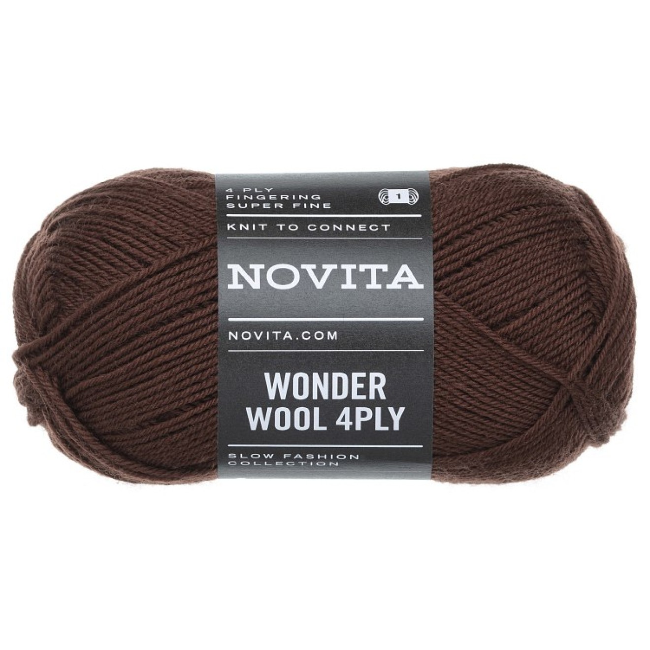 Novita Wonder Wool 4-ply colour 635 cola