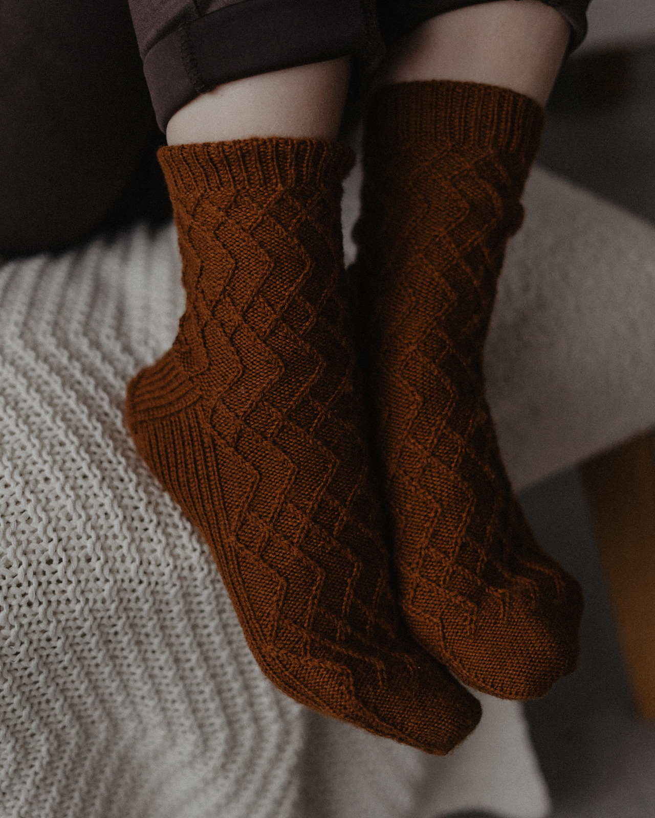 Chaussettes Whale – modèle de tricot, photo 7