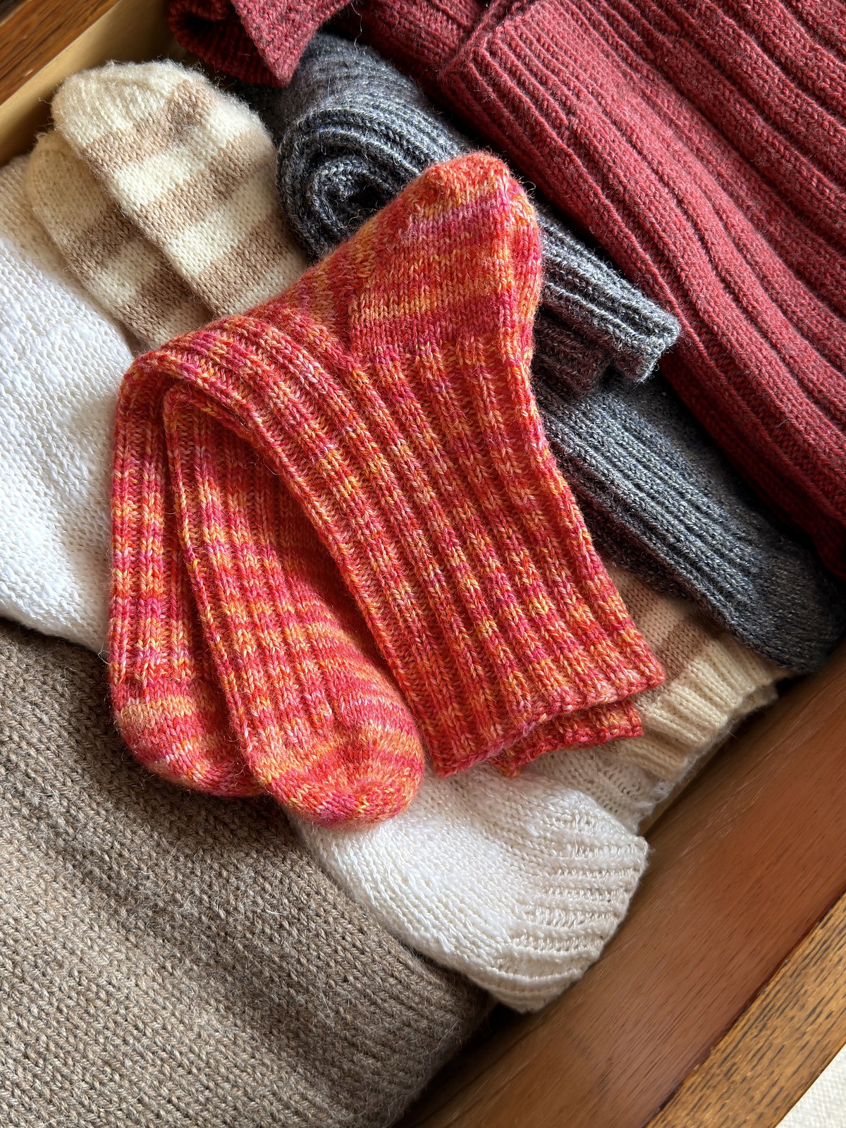 Chaussettes Boomerang – modèle de tricot, photo 4