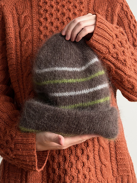Bonnet Tiftik – modèle de tricot (PDF, anglais)