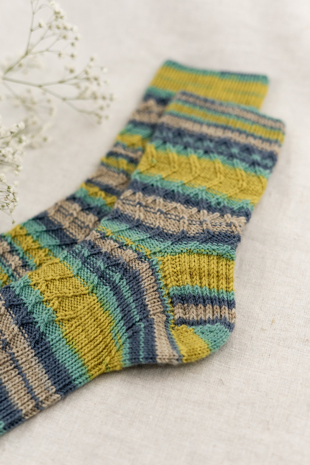 Chaussettes Whale – modèle de tricot, photo 3