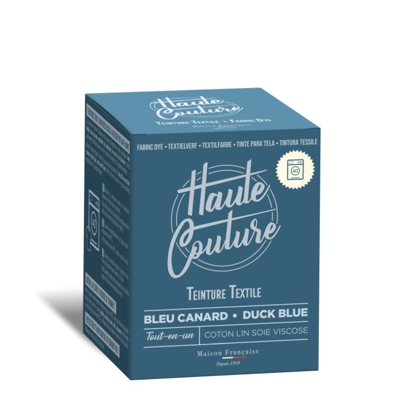 Haute Couture Textilfarbe colour entenblau