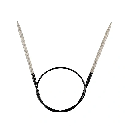 LYKKE Aiguille circulaire Driftwood – 10,00 mm / 100 cm