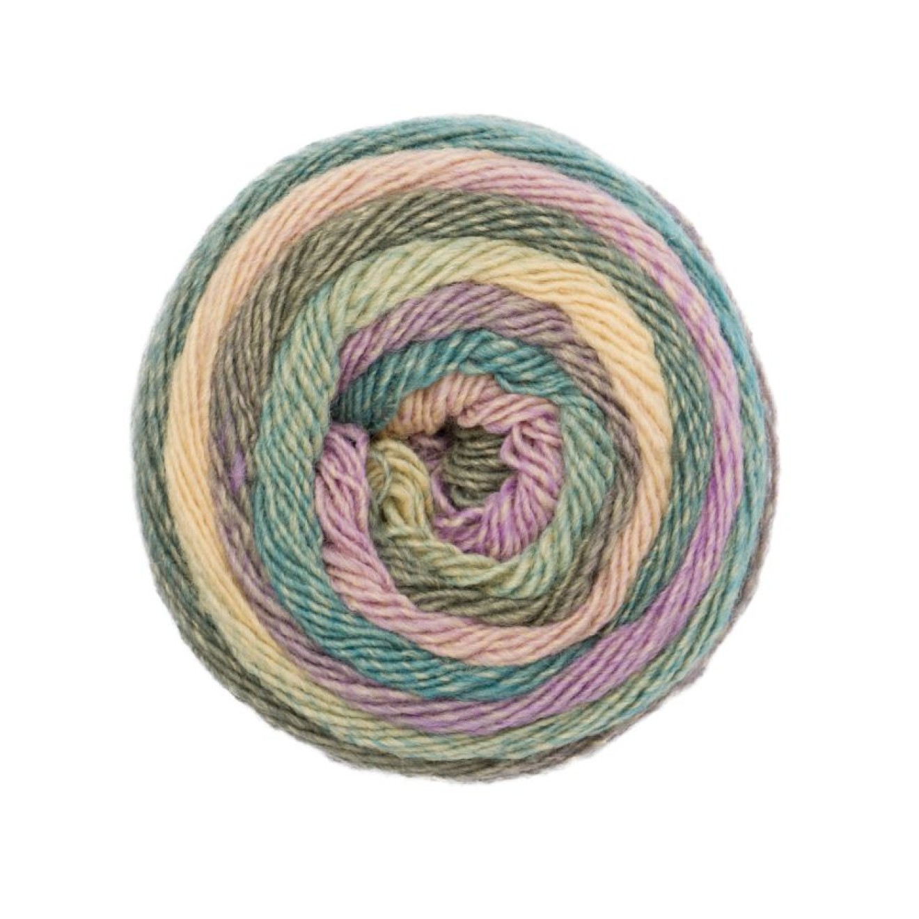Pro Lana Diamant colour 96 lilac/petrol/vanille