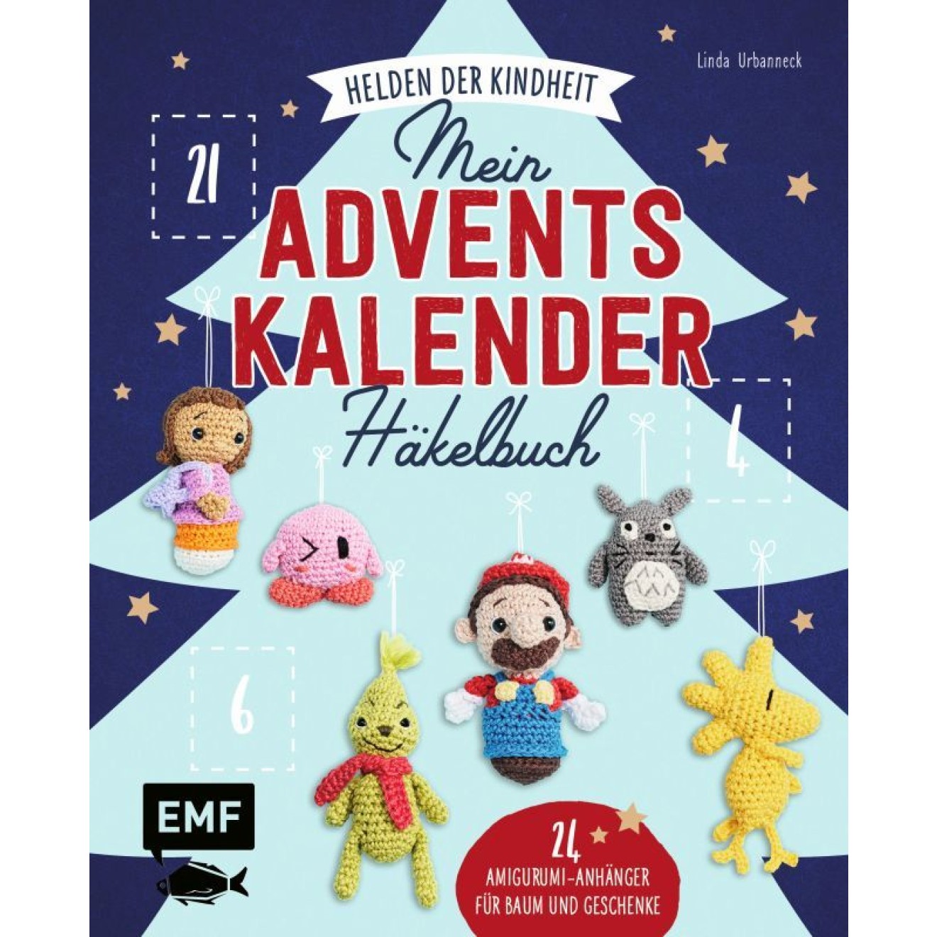 EMF Mein Adventskalender-Häkelbuch: Helden der Kindheit – Merry X-Mas