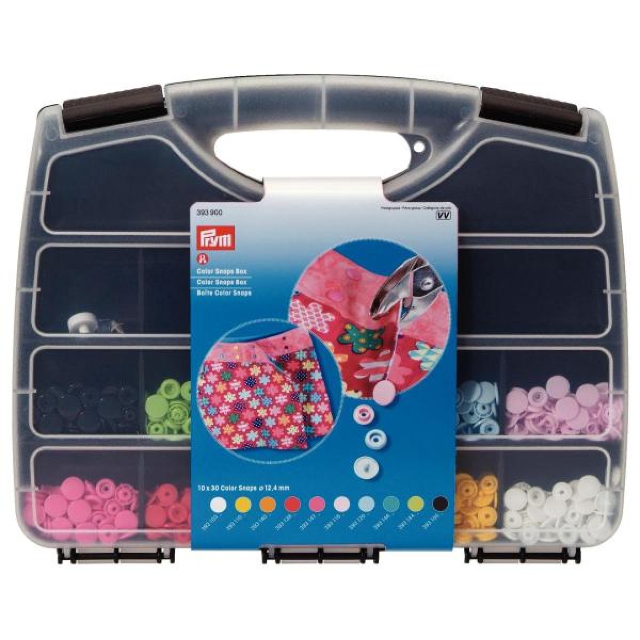 Prym sew-free snap fasteners Color Snaps Box