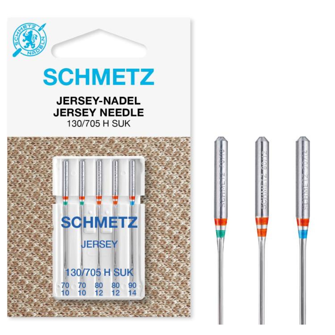 Schmetz sewing machine needles colour silver coloured