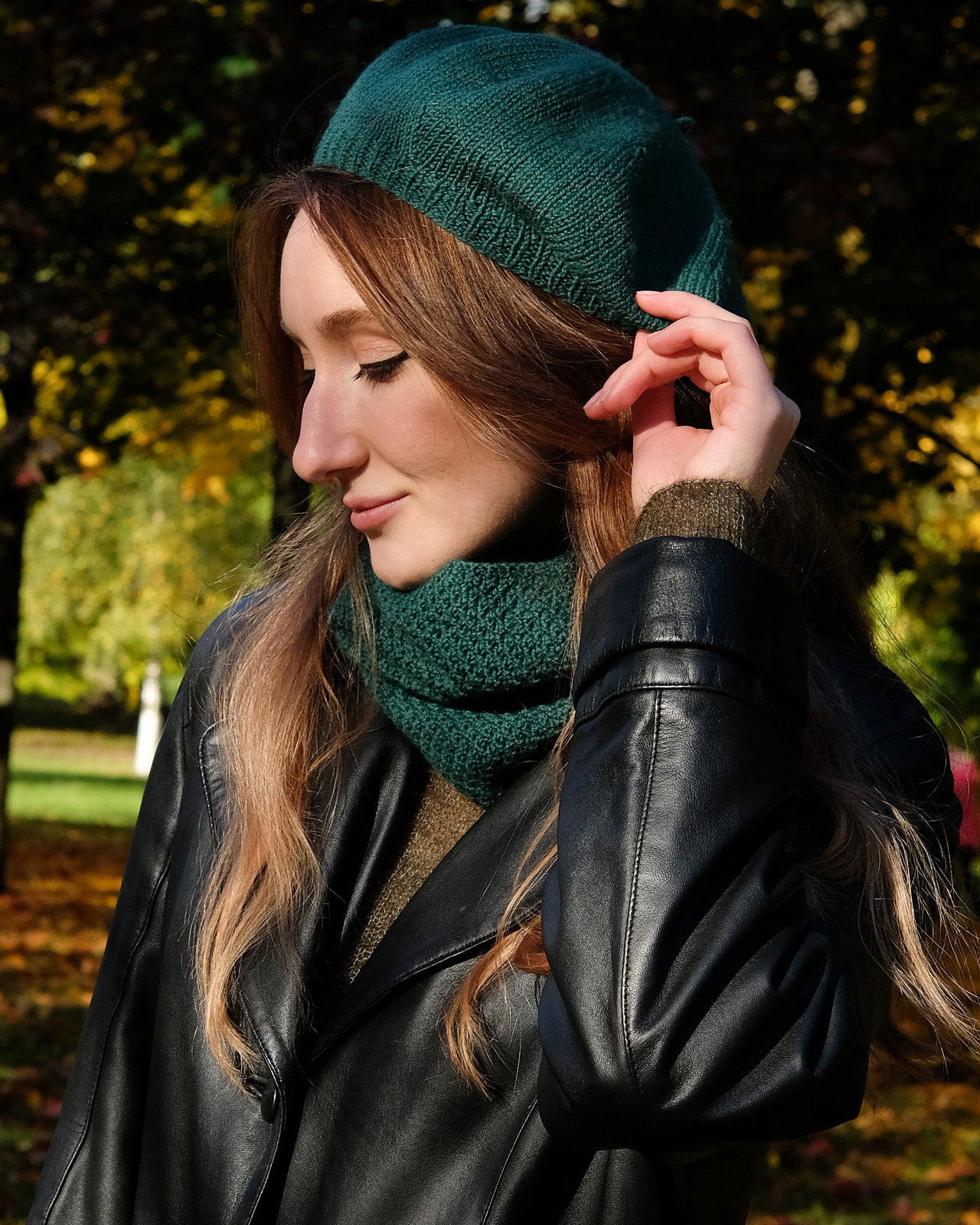 Béret et snood Easy Set – modèle de tricot, photo 6