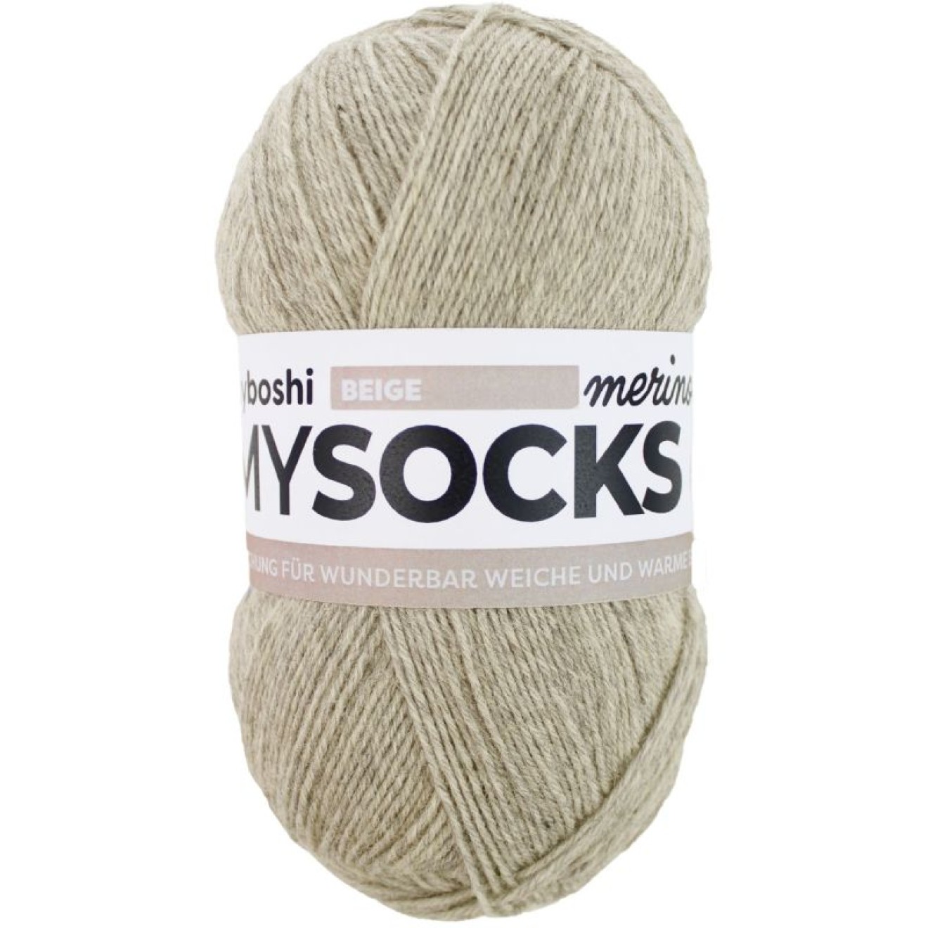 myboshi mysocks Merino colour col. Melange Beige