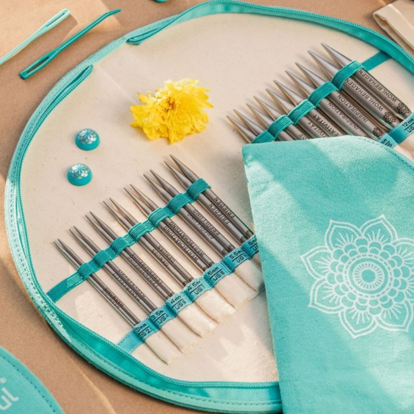 KnitPro Set austauschbare Nadelspitzen 3,00 - 12,00 mm / 60 cm, 80 cm, 100 cm