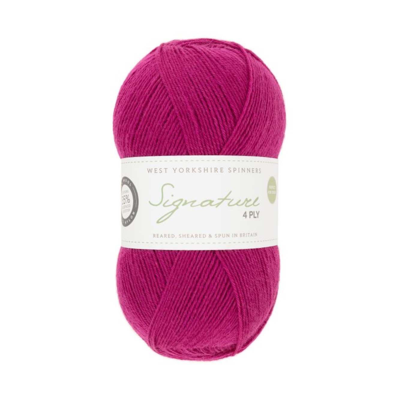 West Yorkshire Spinners Signature 4ply Farbe 1002 fuchsia