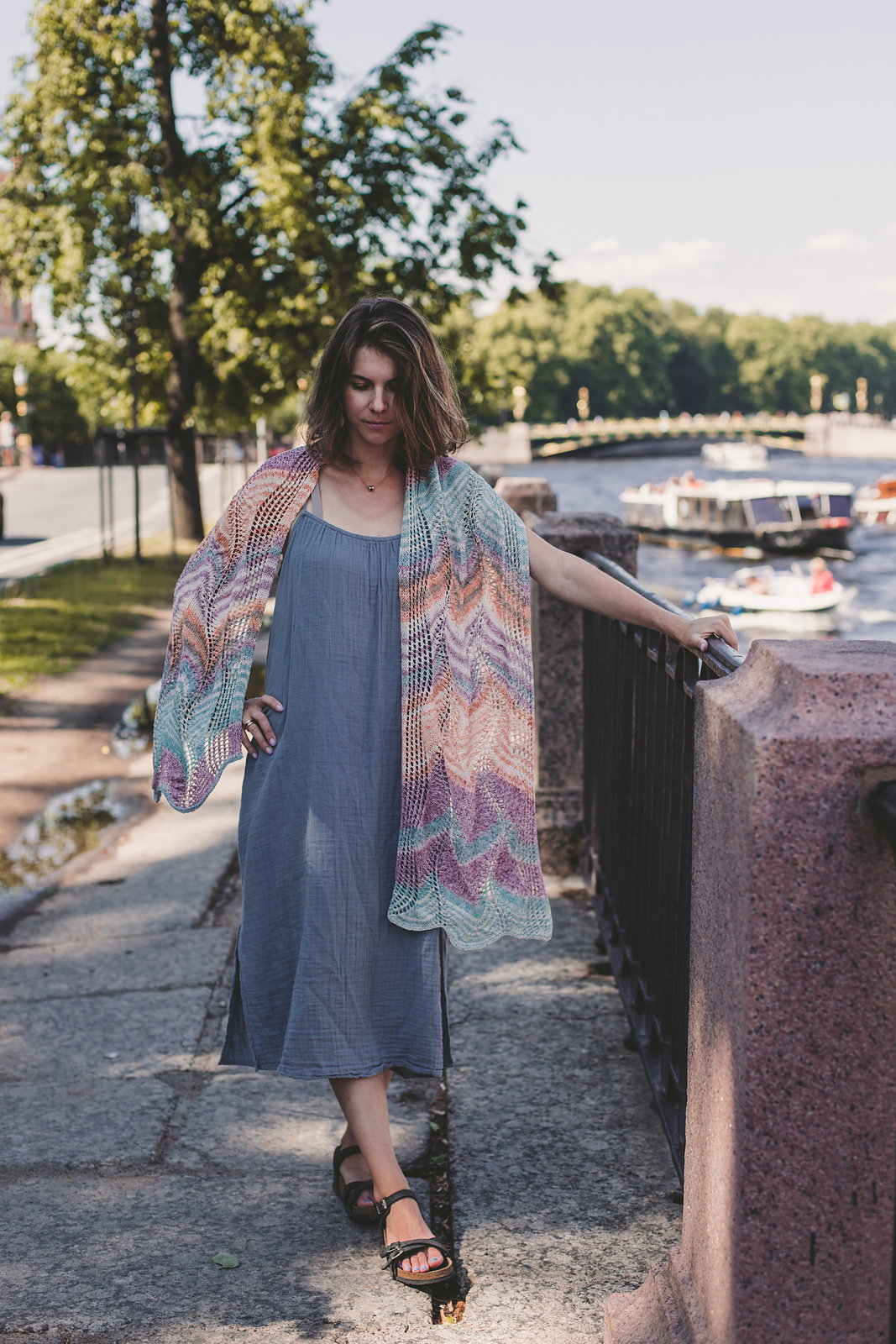 Étole Tahiti – modèle de tricot, photo 13