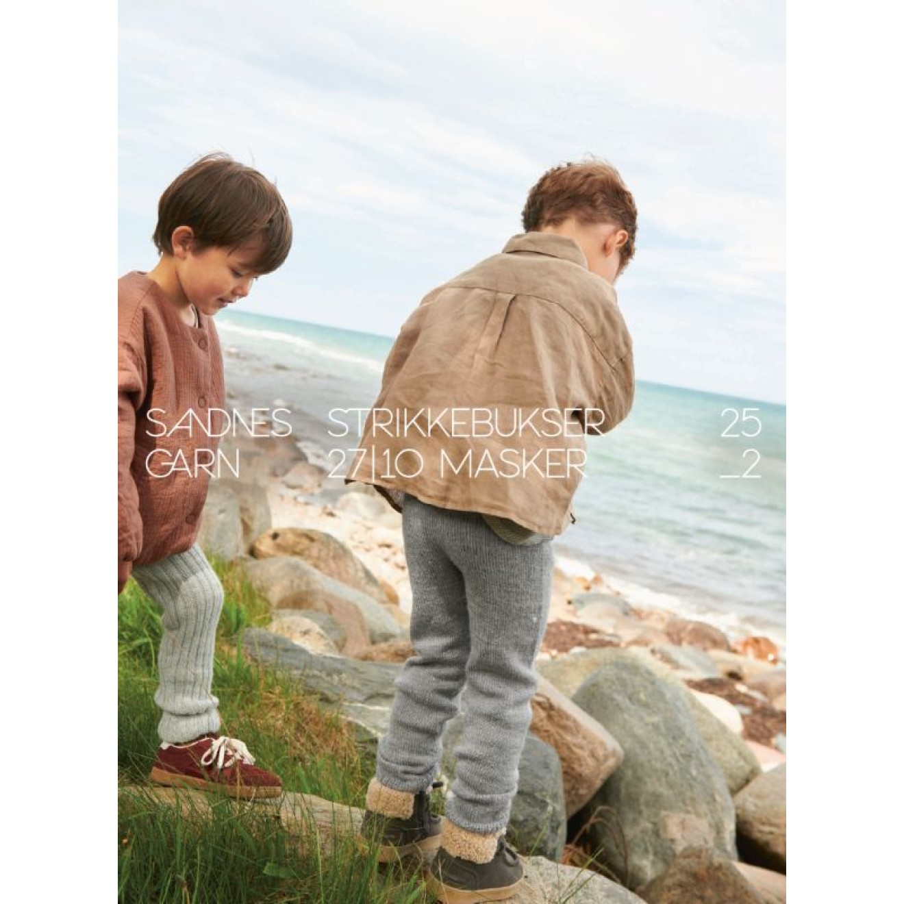 Sandnes Garn pattern booklet 25_2 Strikkebukser 27/10 - English colour 01992 natural
