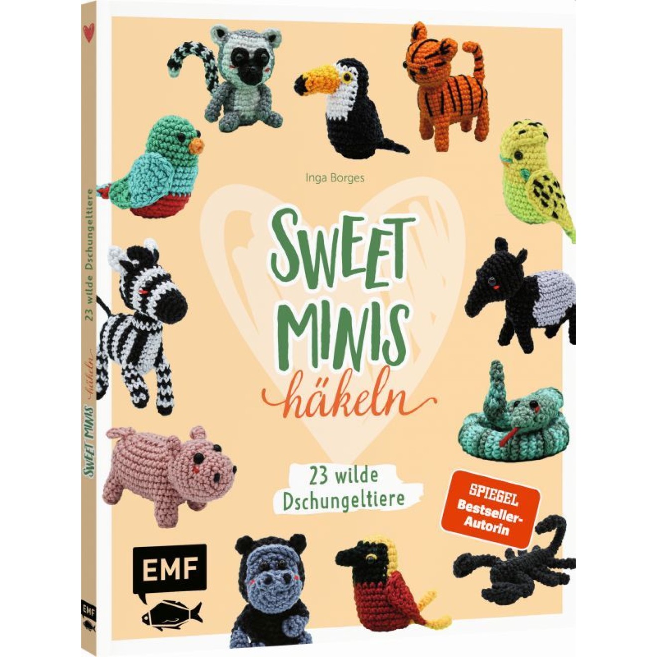 EMF Sweet Minis Häkeln – 23 wilde Dschungeltiere
