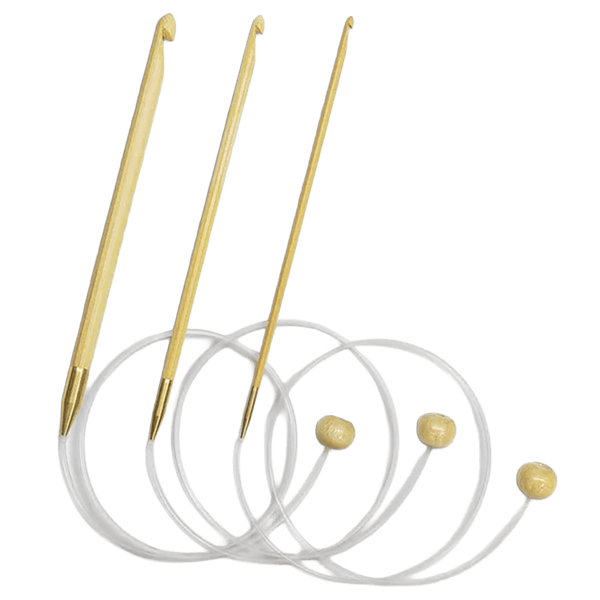 Seeknit Shirotake tunisian crochet hook double-ended