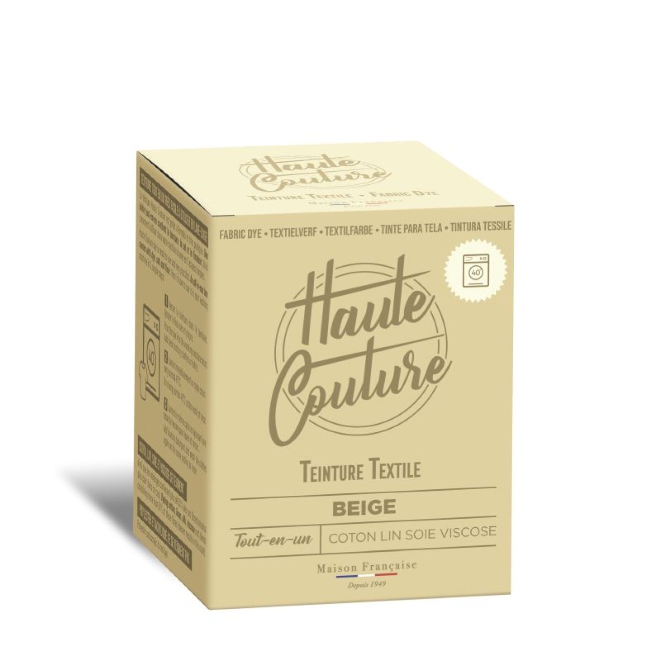 Haute Couture Textilfarbe colour beige