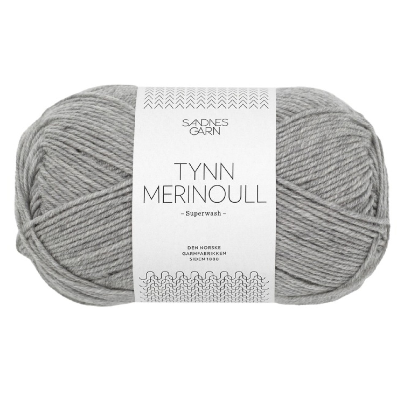 Sandnes Garn Tynn Merinoull colour 1042 grey mottled