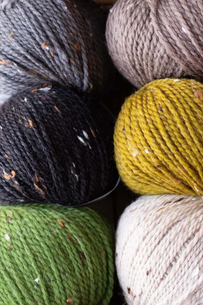 BC Garn Hamelton Tweed 1 GOTS – 09 красный