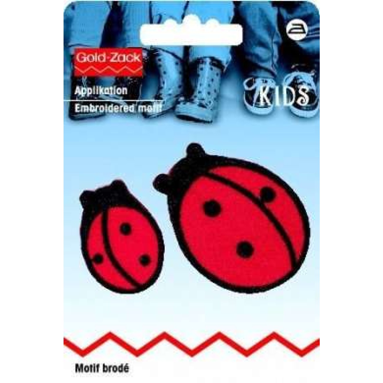 Prym Applikationen - Kids and Hits - aufbügelbar ca. 3,5x5,0 cm / farbig