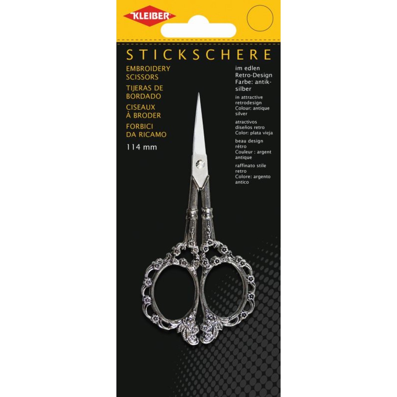 ca. 114 mm / antique silver