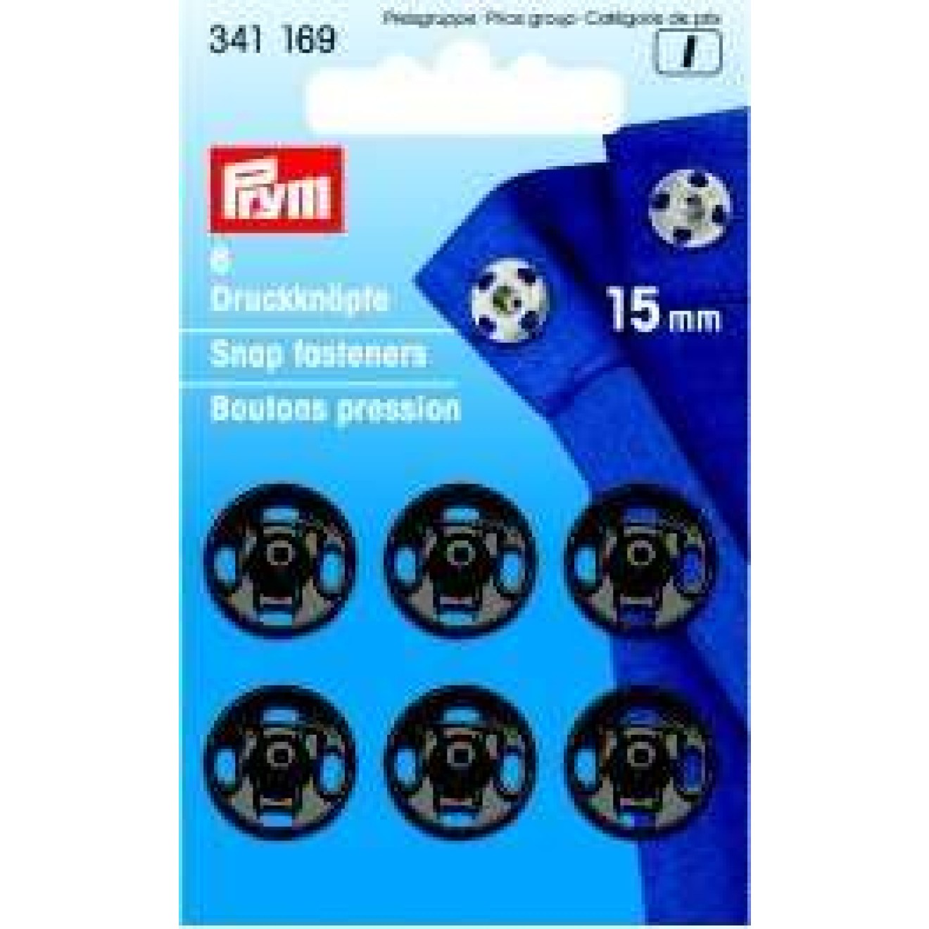 15 mm / black / 341169