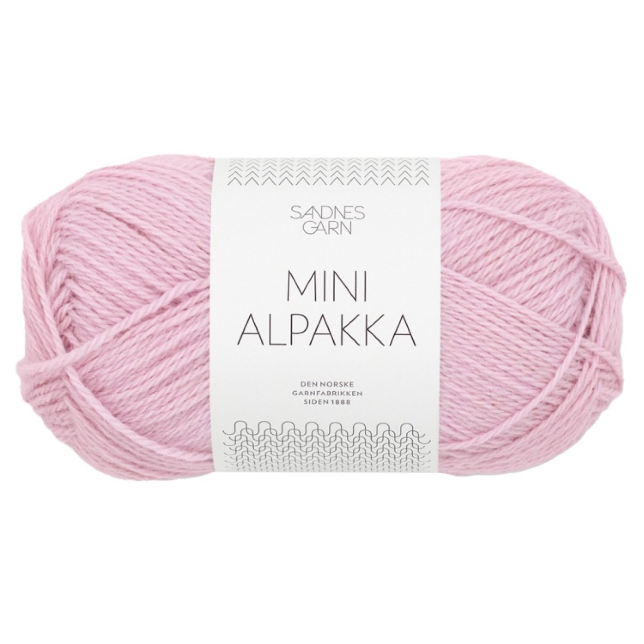 Sandnes Garn Mini Alpakka colour 4813 pink lilac