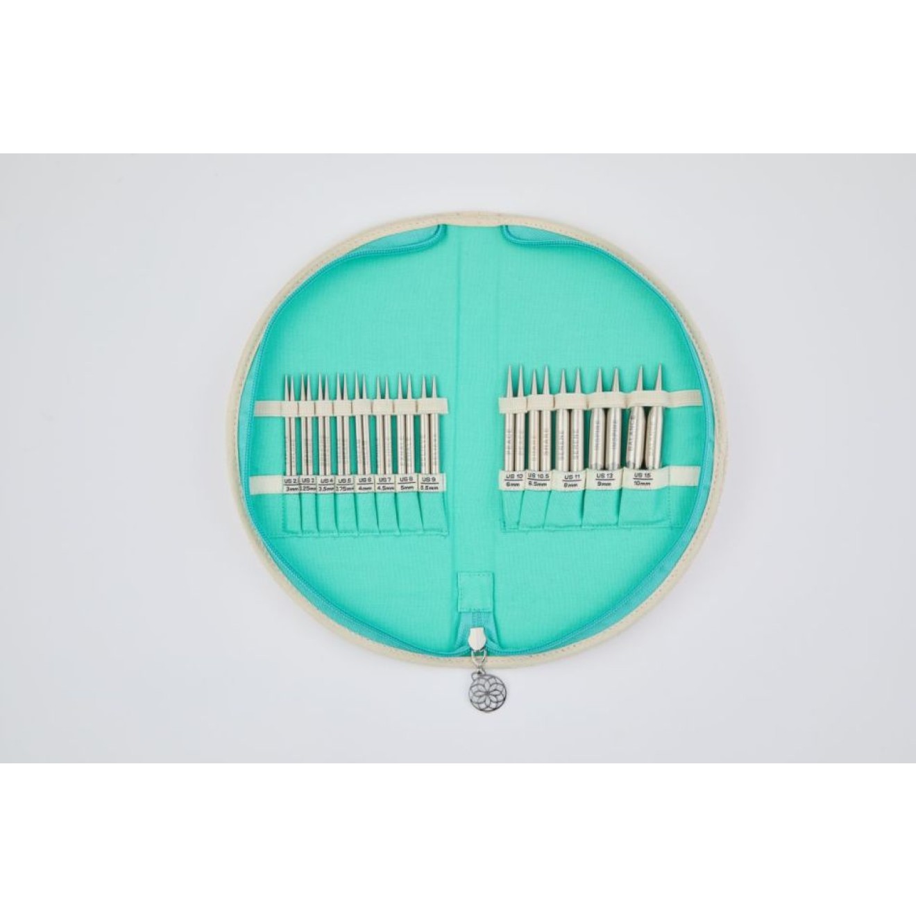 KnitPro Mindful Nadelset Passion auswechselbare Nadel tips 3,00 mm - 10,00 mm 3,00 - 10,00 mm / 40 cm, 48 cm, 56 cm