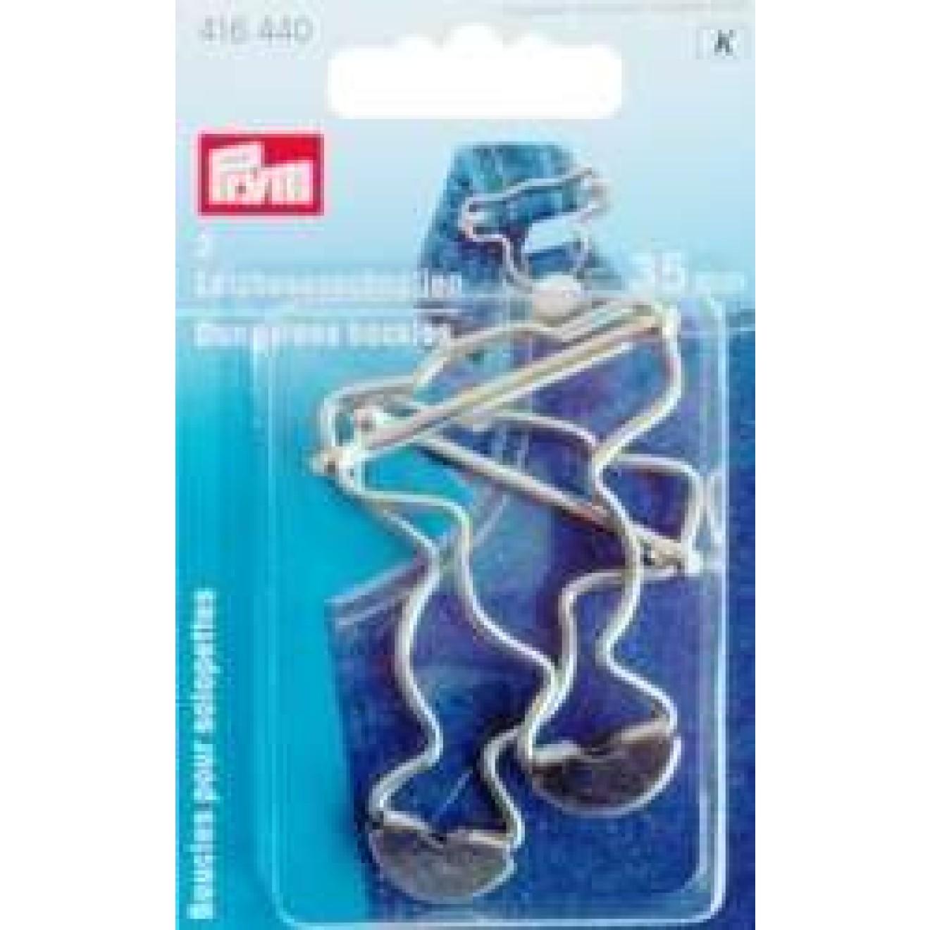 Prym Latzhosengarnituren 35 mm / silver