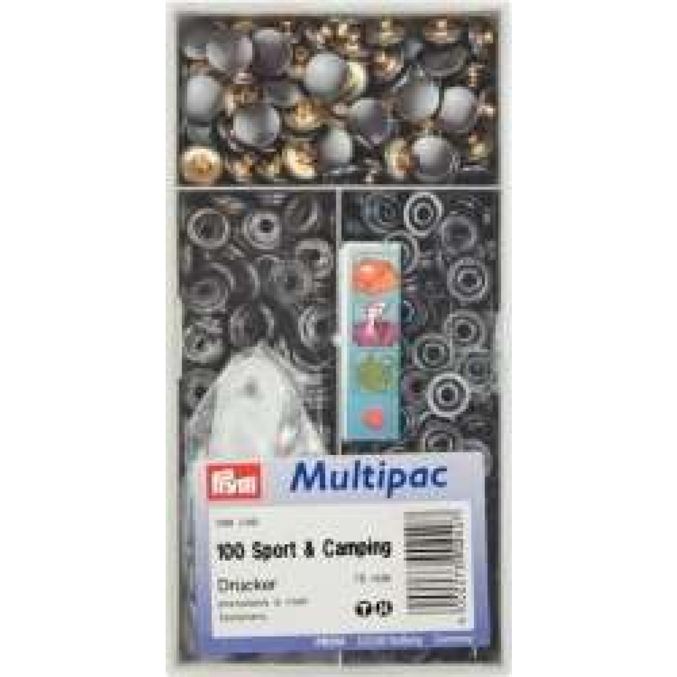 Prym sew-free snap fasteners 15 mm / brüniert