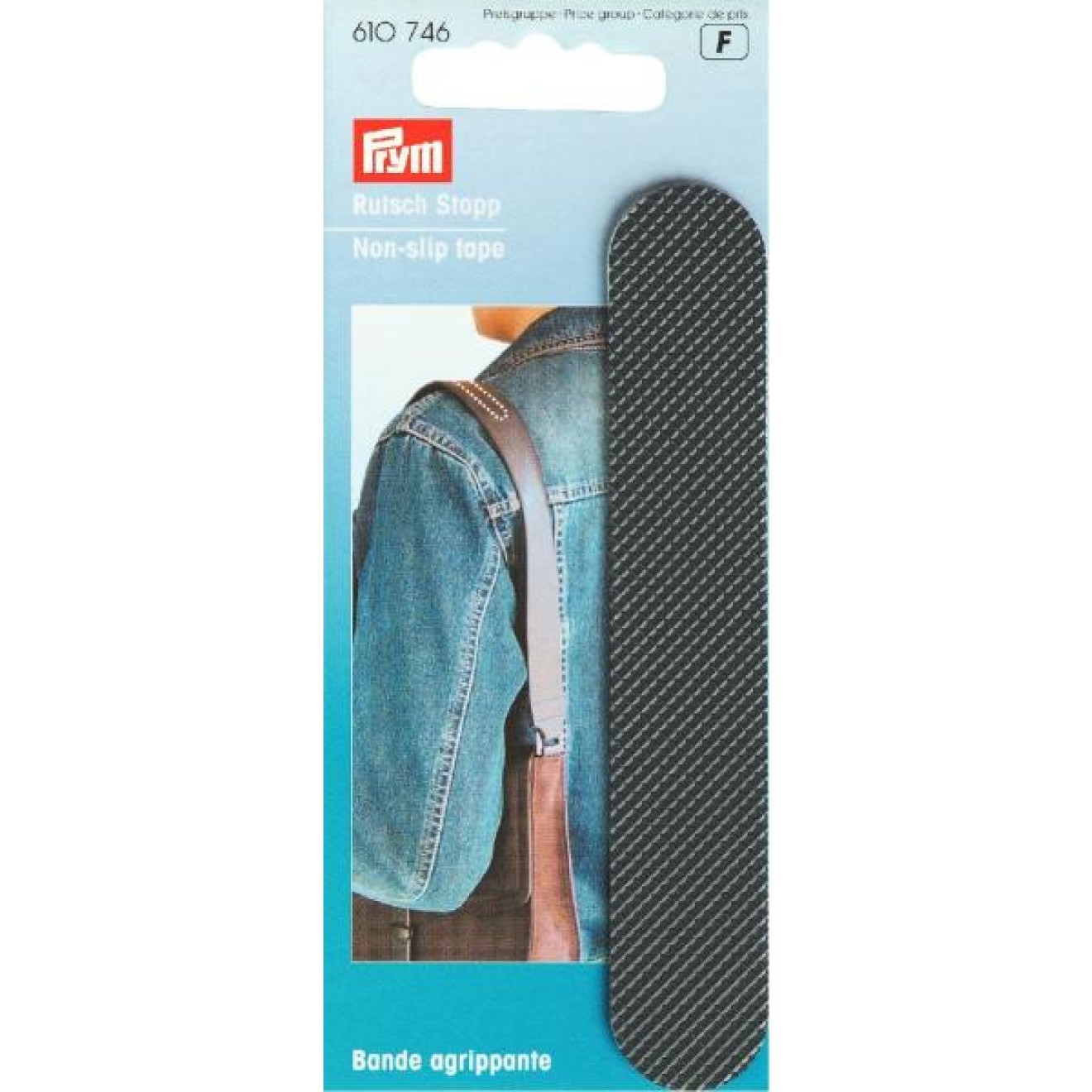 Prym Rutsch Stopp 11,5 cm / schwarz