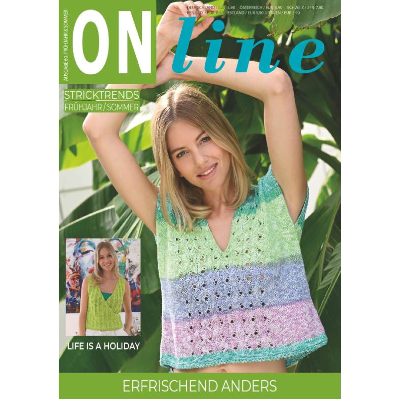 Online pattern booklet No. 60 Stricktrends Frühjahr/Sommer 2023