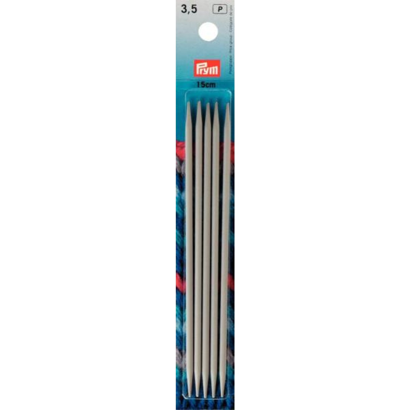Prym double point needles 3,50 mm / 15 cm