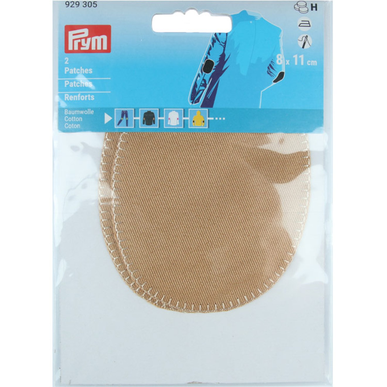 Prym Patches 8x11 cm / beige
