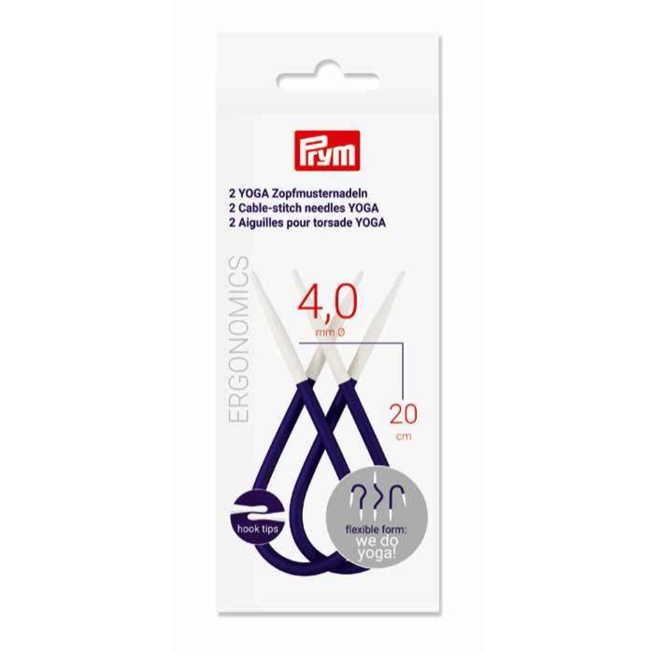 Prym cable needles Yoga 4,00 mm
