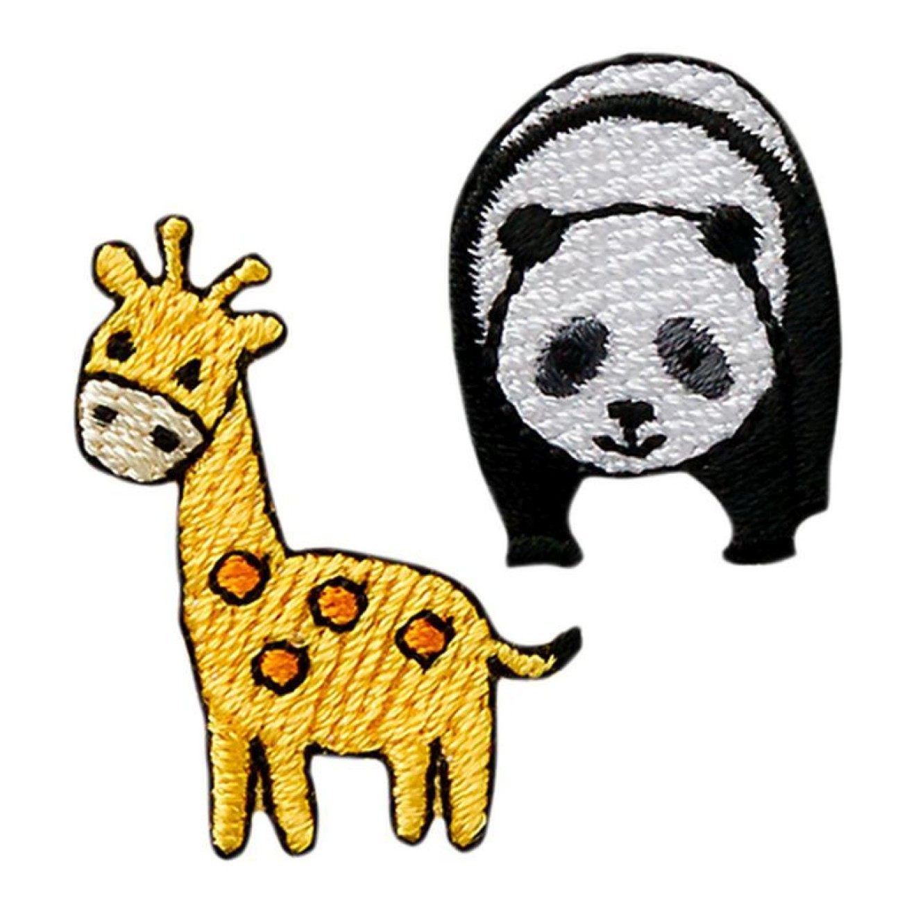 Mono-Quick аппликации - Tiermotive - термоклеевой цвет Panda u. Giraffe