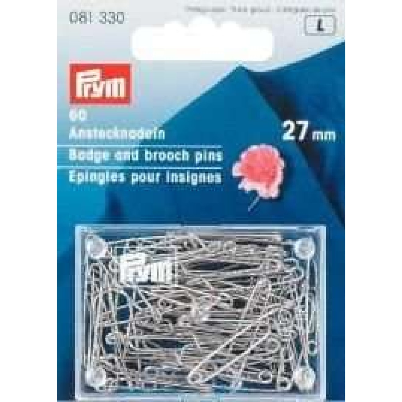 Prym Anstecknadeln 27 mm