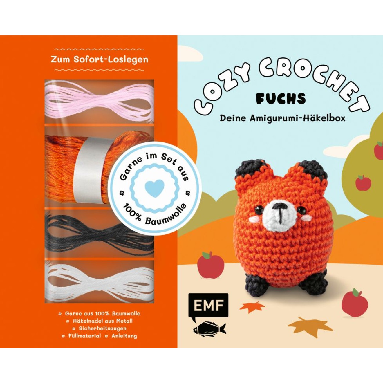 EMF Cozy Crochet - Deine Amigurumi-Häkelbox: Fuchs 1 St.