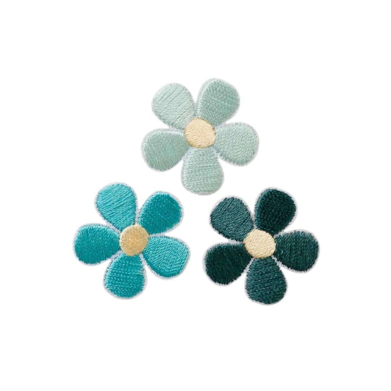 Mono-Quick Applikationen - Teens and Jeans - aufbügelbar Farbe turquoise