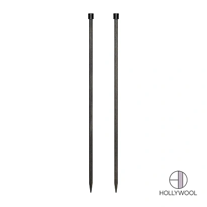LYKKE aiguille droite Driftwood – 4,50 mm / Driftwood / 30 cm