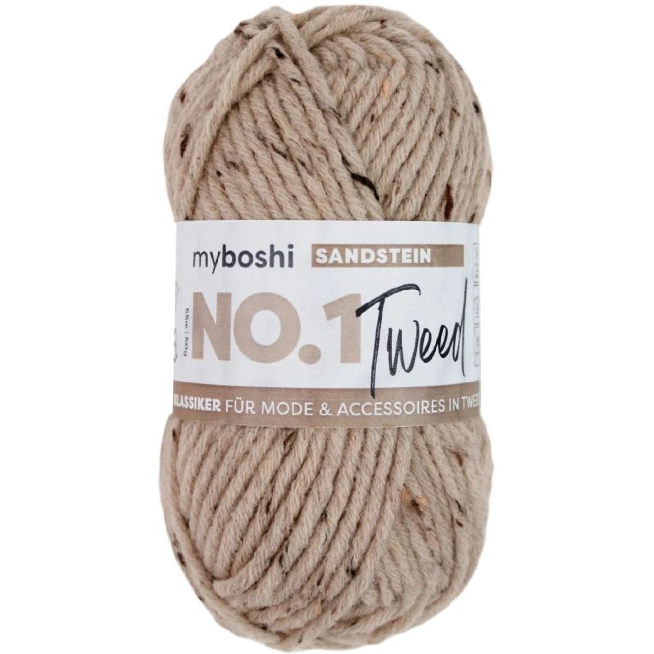 myboshi No. 1 colour col. Tweed Sandstein