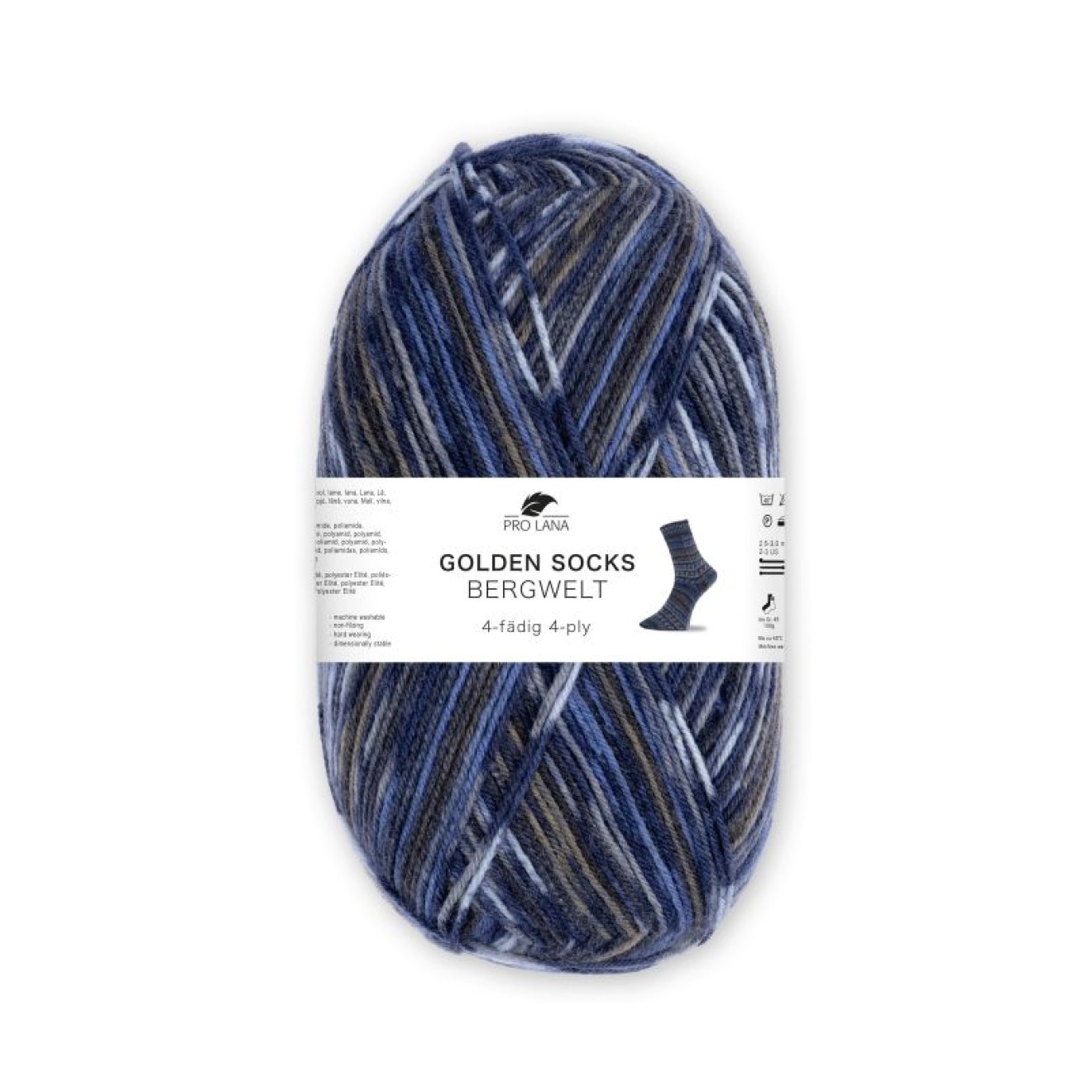 Pro Lana Bergwelt 4-ply colour 806.07