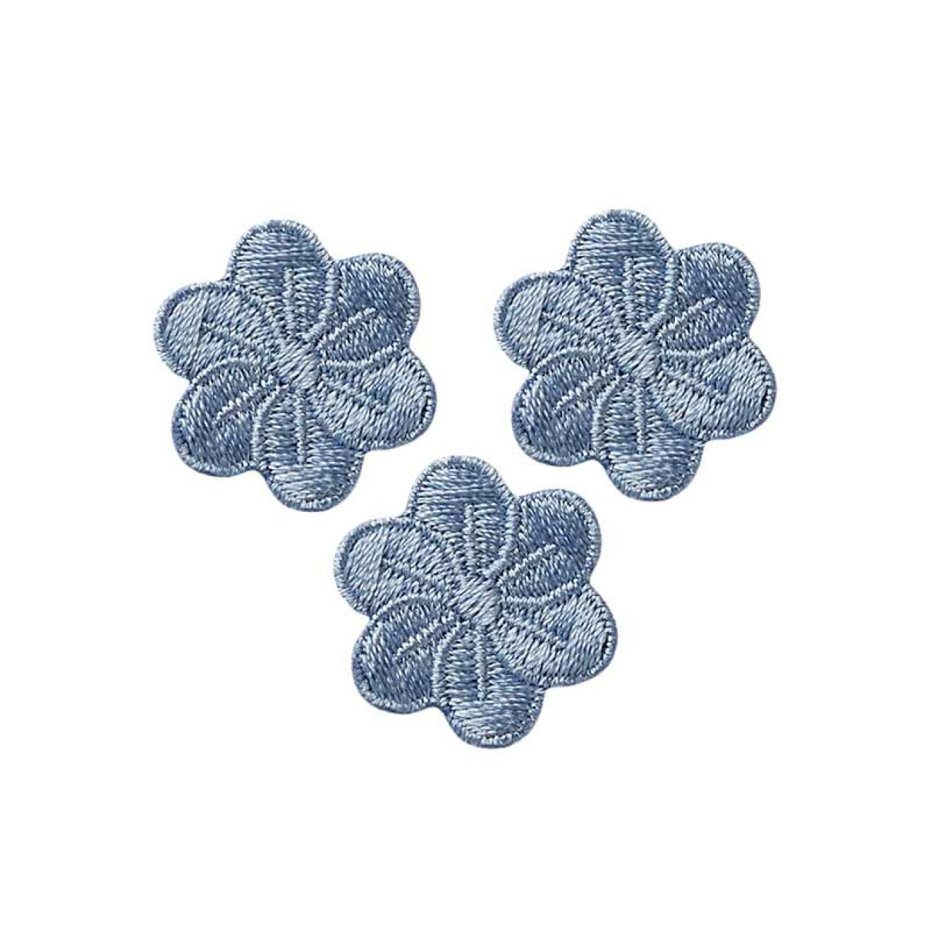 Mono-Quick appliques - Fashion and Home - iron-on colour graublau