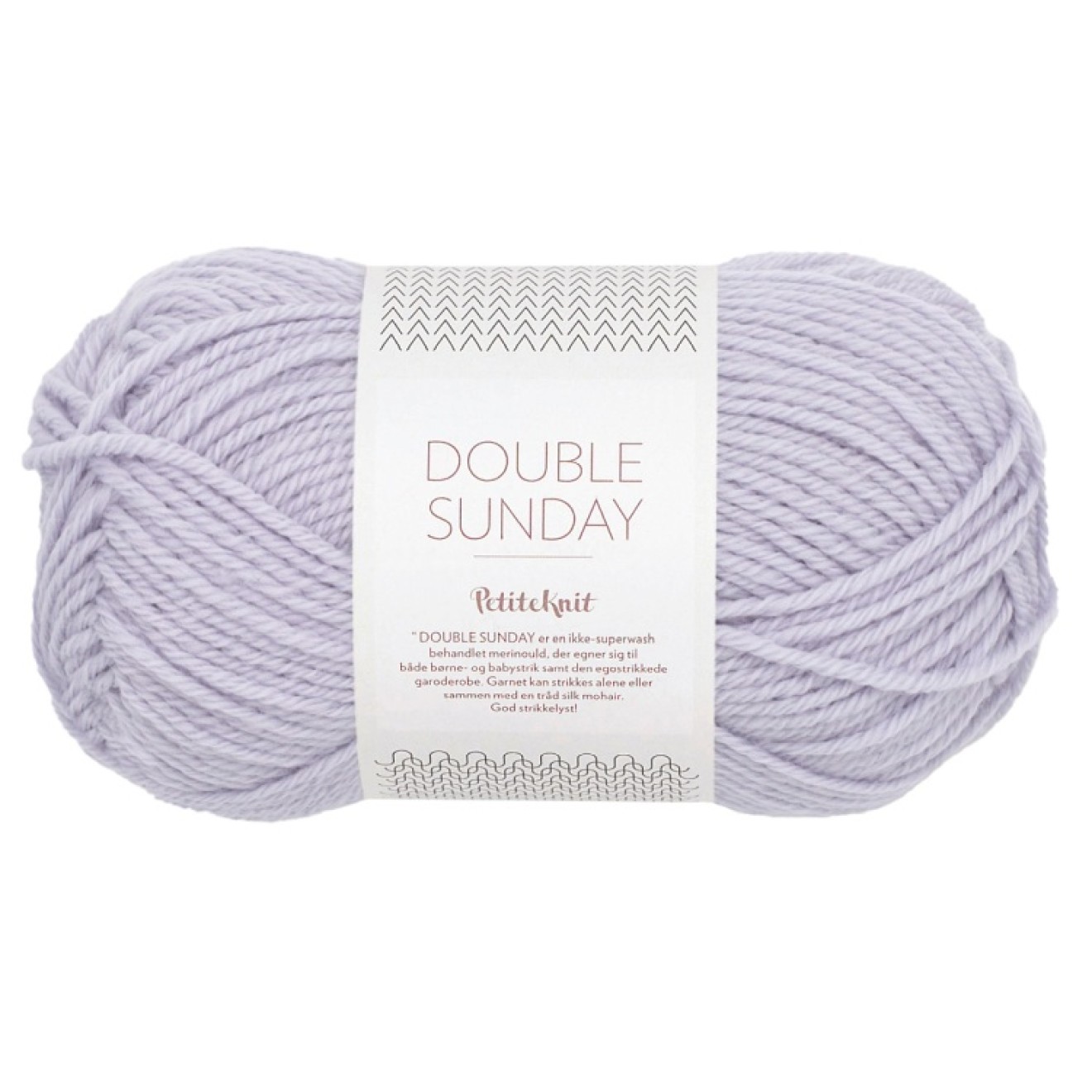 Sandnes Garn Double Sunday by PetiteKnit colour 5012 perfect purple
